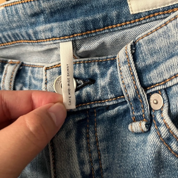 Rag & Bone Cate Mid-Rise Skinny Jean - Lou - Picture 11 of 14